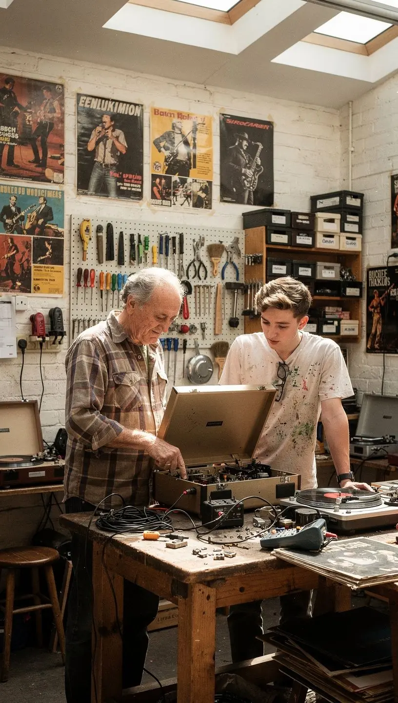 Turntable technician troubleshooting speed and pitch issues